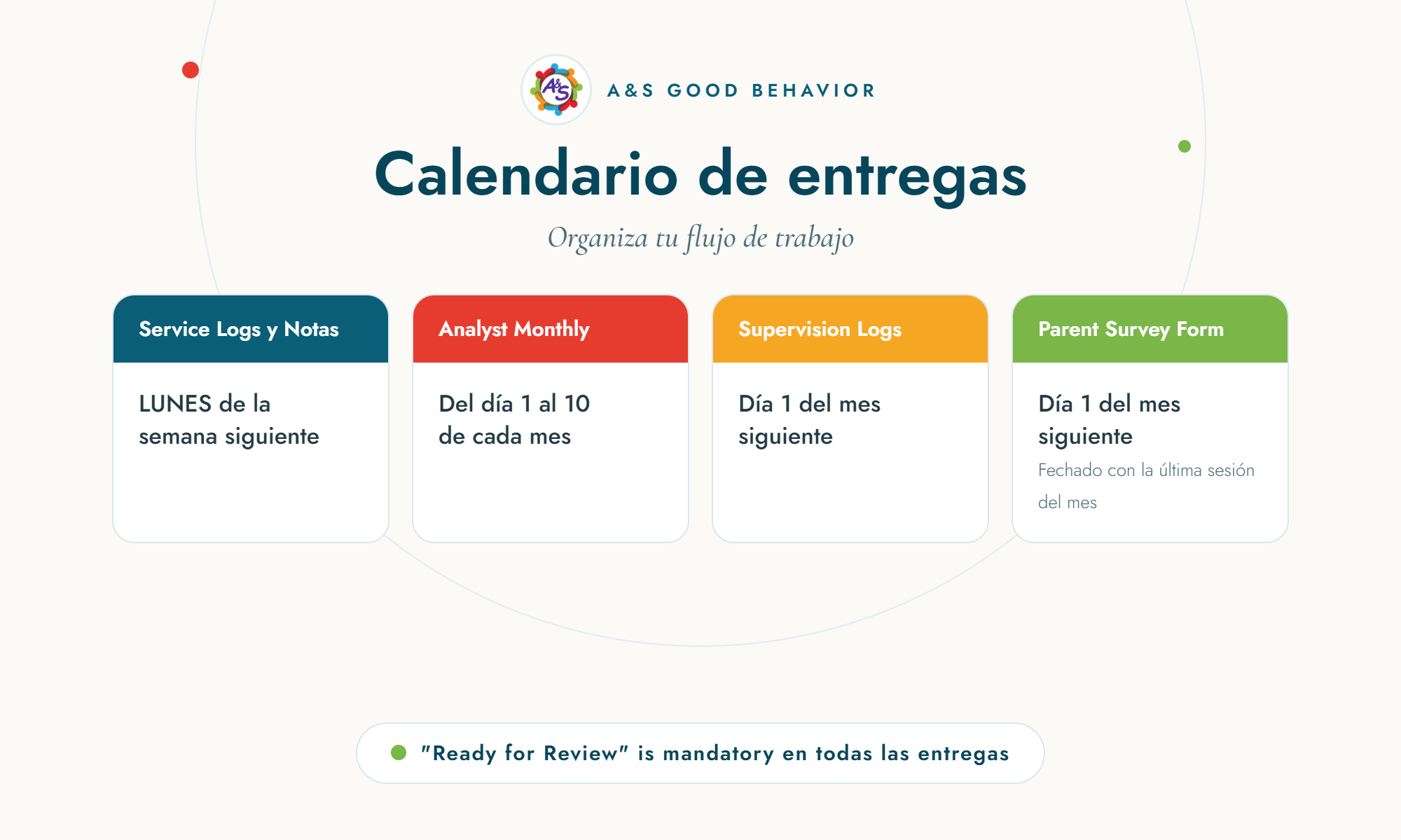 Banner Calendario de entregas